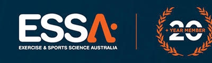 ESSA Exercise & Sports Science Australia, 20 plus year member